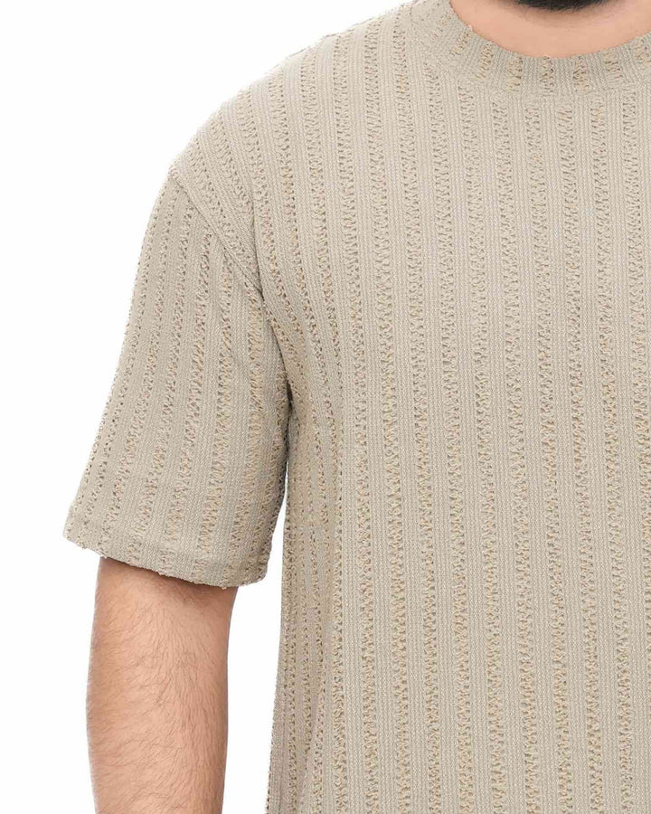 Urban Turkish Knit Essential in Skin Genzee Store Turkish Tees