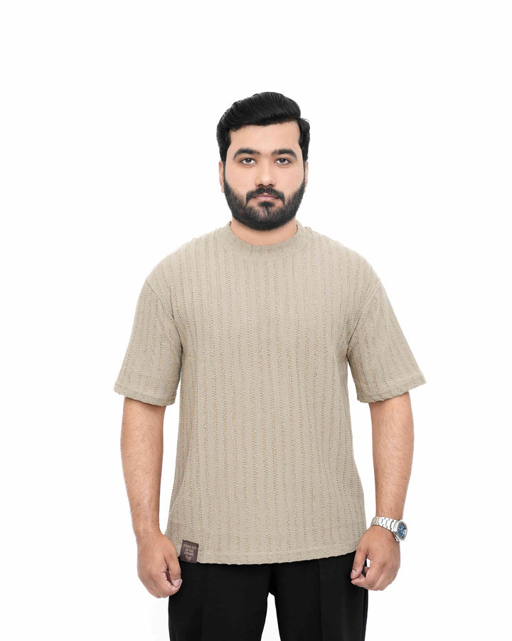 Urban Turkish Knit Essential in Skin Genzee Store Turkish Tees