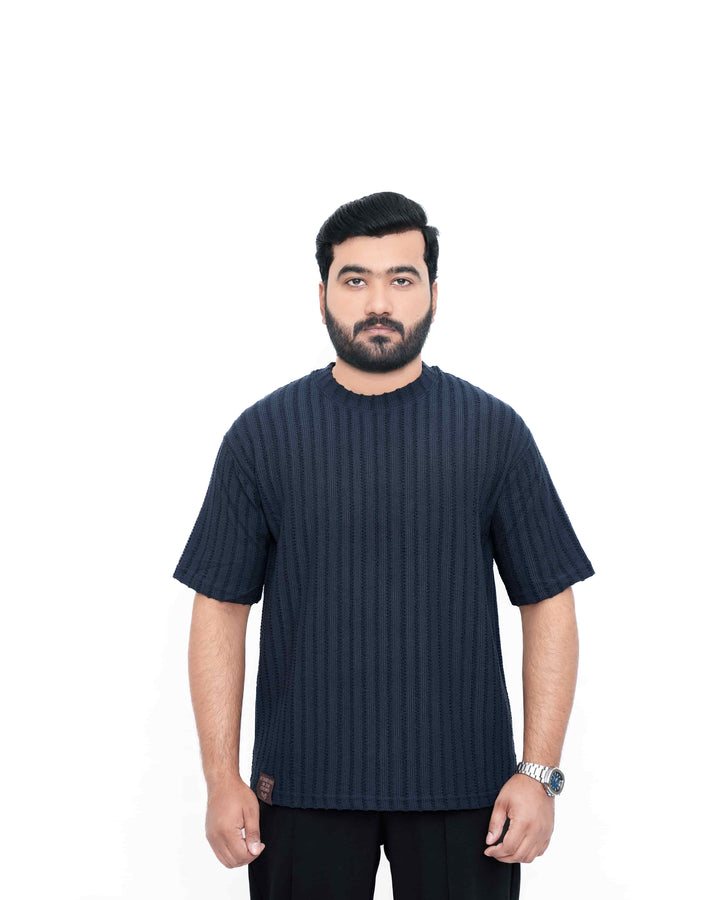 Urban Turkish Knit Essential in Midnight Navy. Genzee Store Turkish Tees