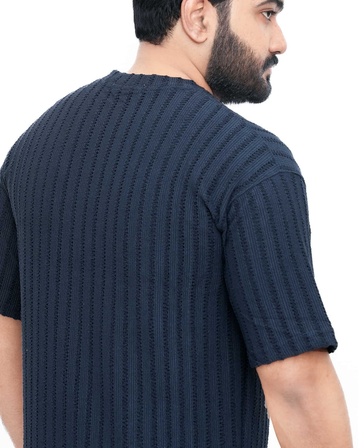 Urban Turkish Knit Essential in Midnight Navy. Genzee Store Turkish Tees