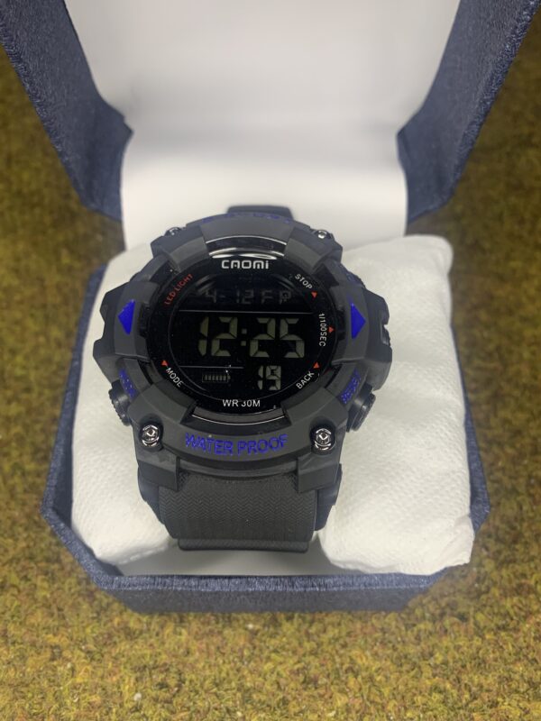 Digital Sports Watch – Waterproof Military-Style Rugged Timepiece with LED Display & Shock Resistance