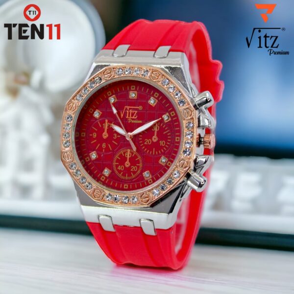 Luxury Crystal Bezel Sports Watch – Premium & Stylish!