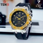 Luxury Crystal Bezel Sports Watch – Premium & Stylish!