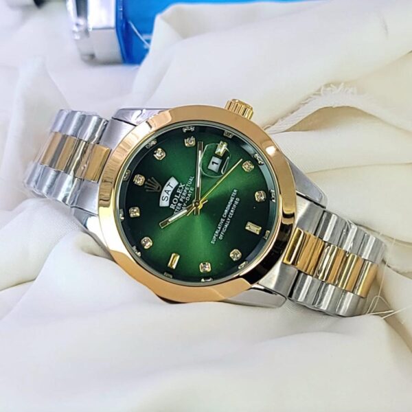 Luxury Dual-Tone Rolex Watch