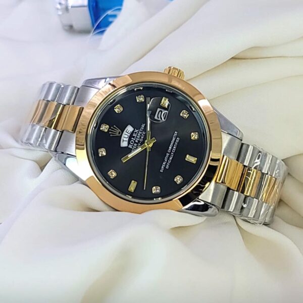 Luxury Dual-Tone Rolex Watch