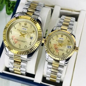 Luxury Water-Resistant & Stylish Couple Watch